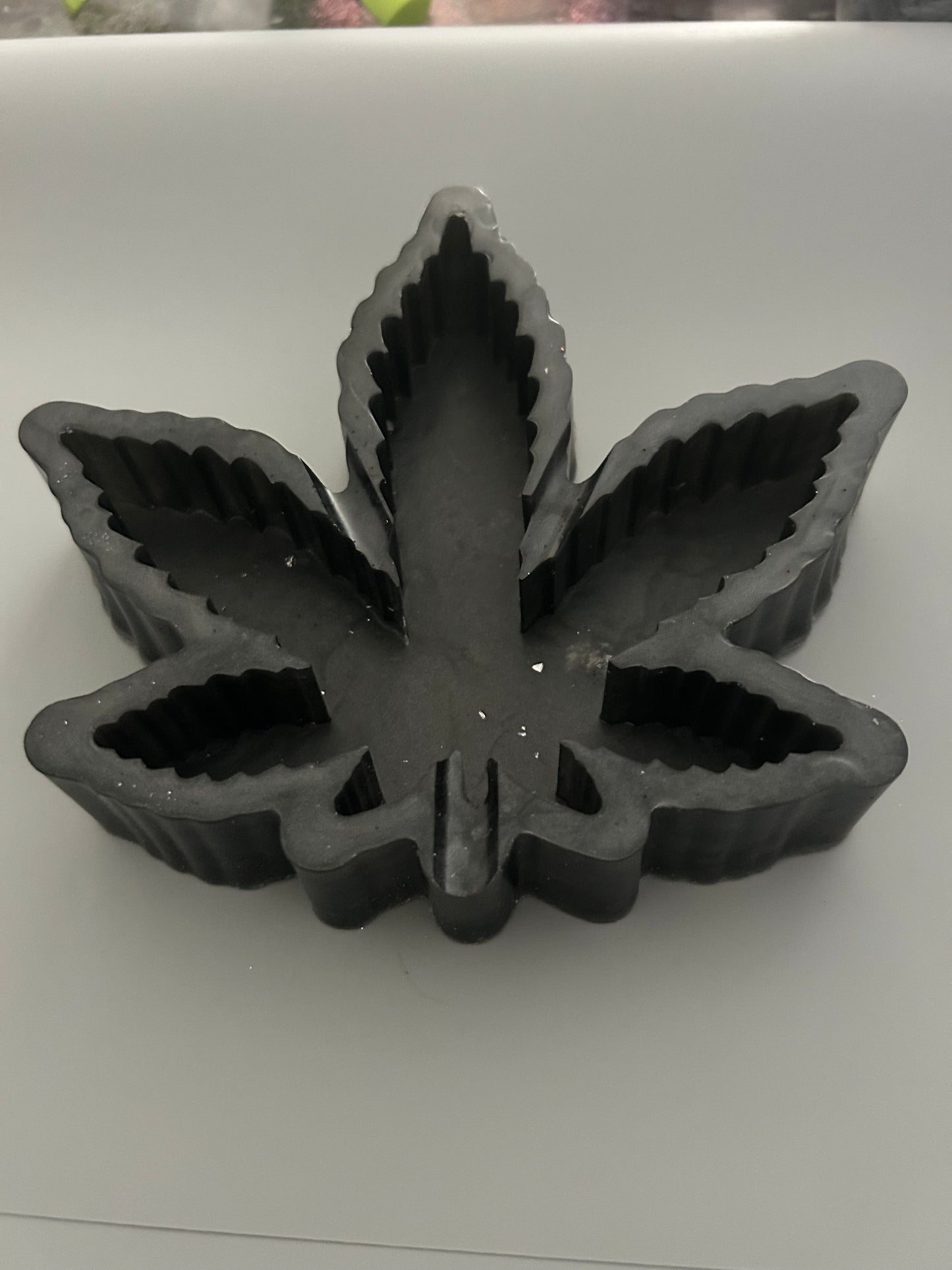 Slate Black Cannabis Ashtray