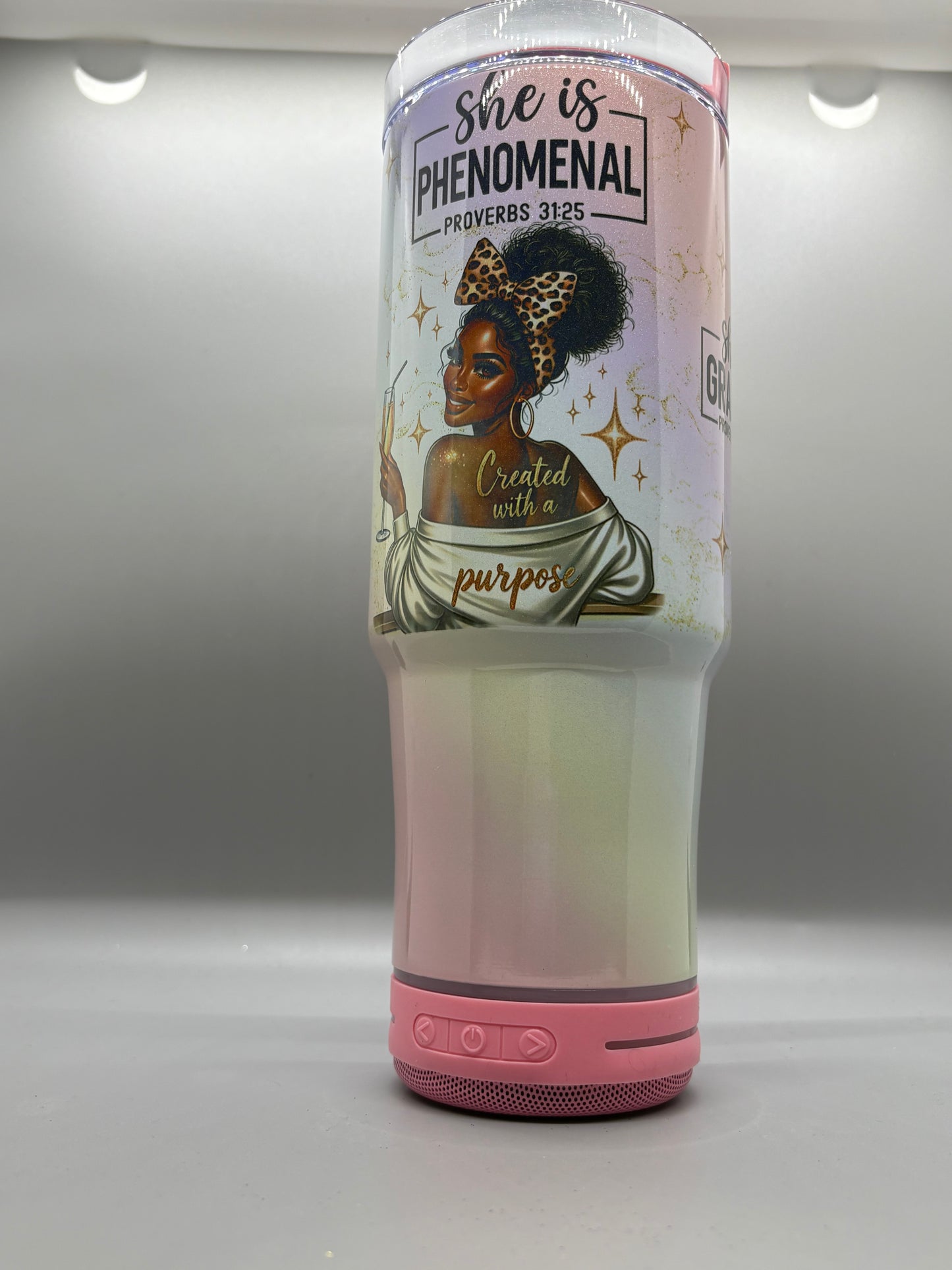 Girl Power Speaker Tumbler