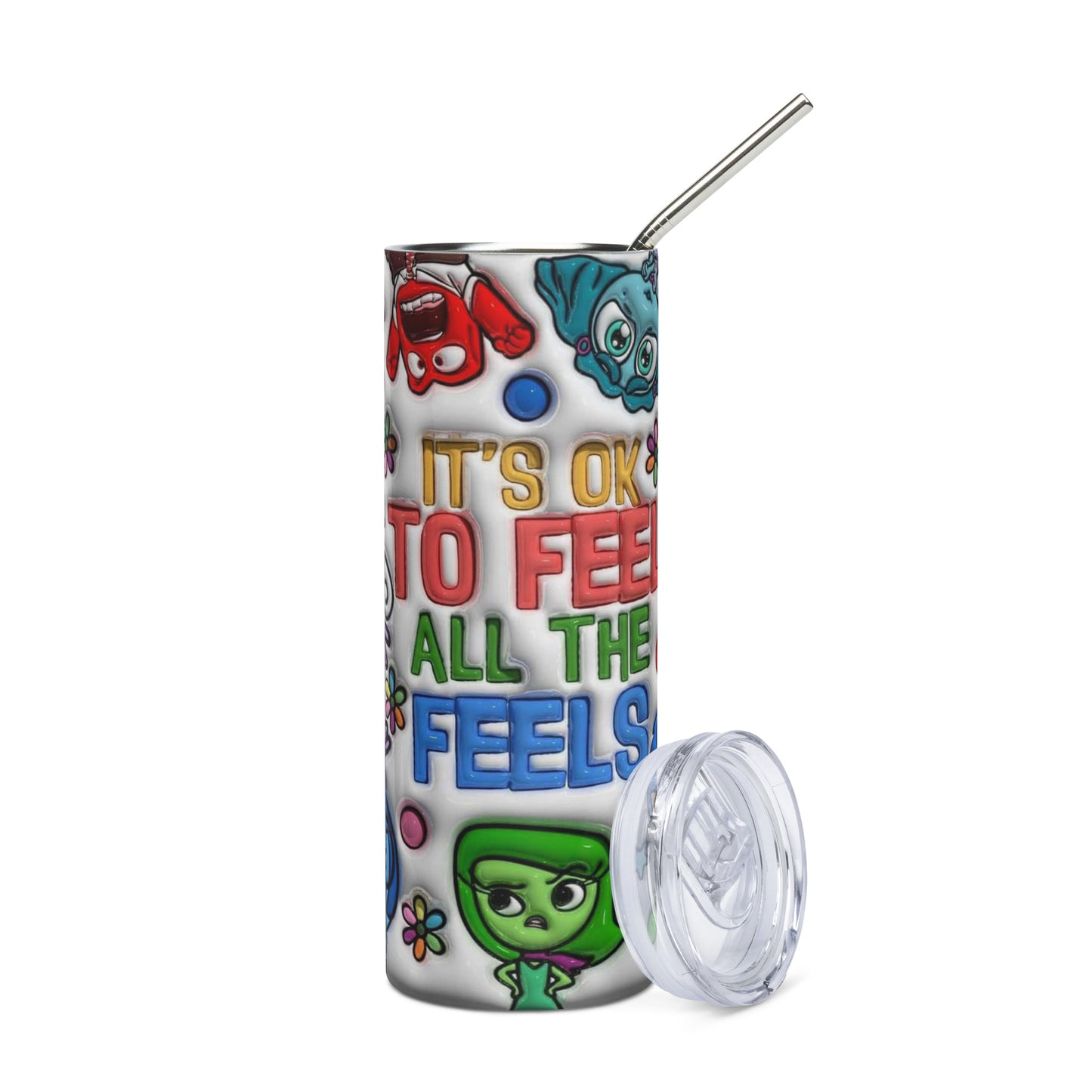 Its Okay To Feel Tumbler