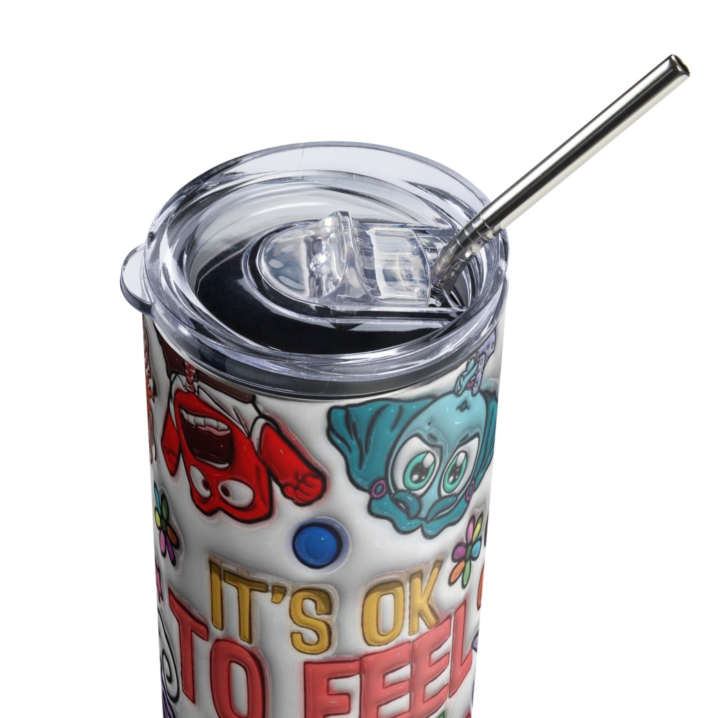 Its Okay To Feel Tumbler