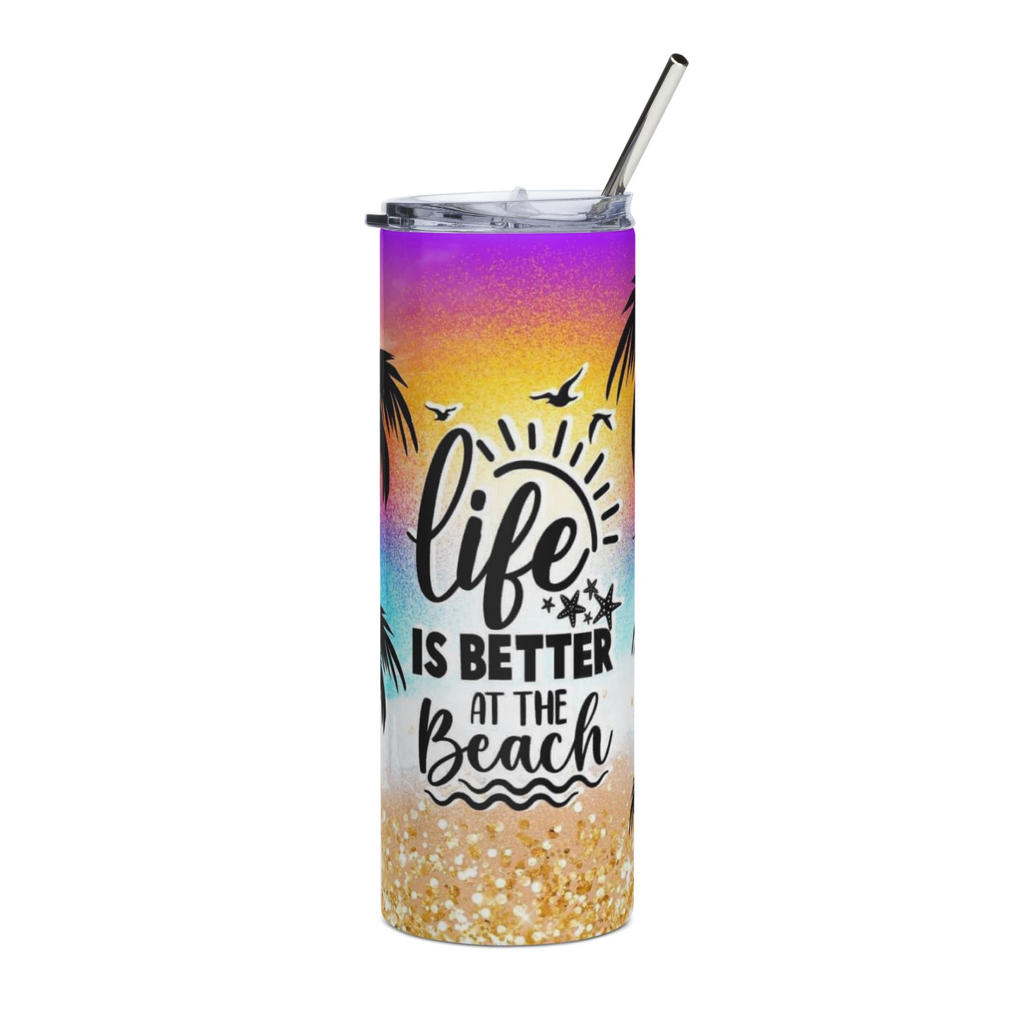 Lifes a Beach Tumbler