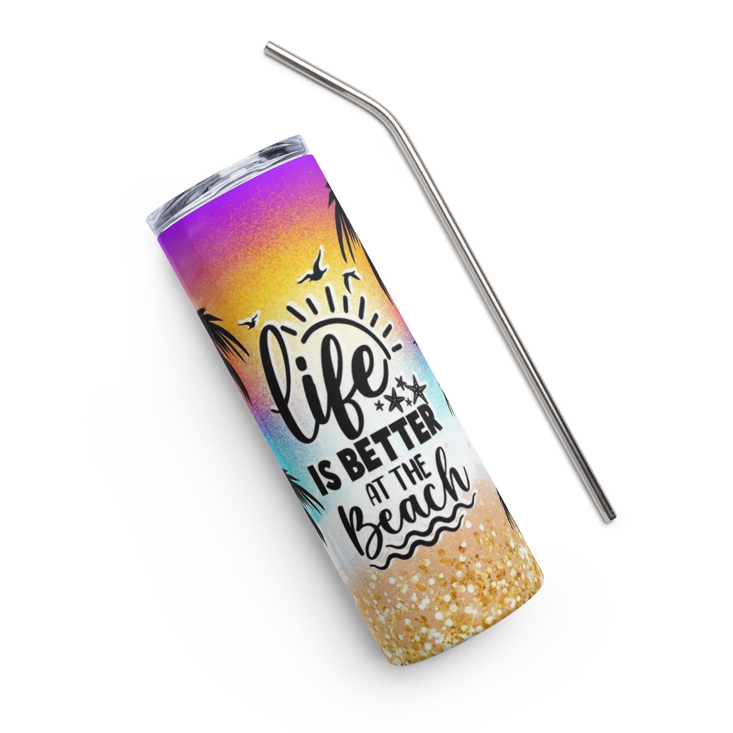 Lifes a Beach Tumbler