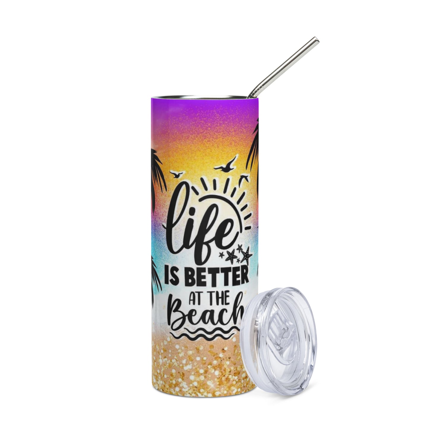Lifes a Beach Tumbler