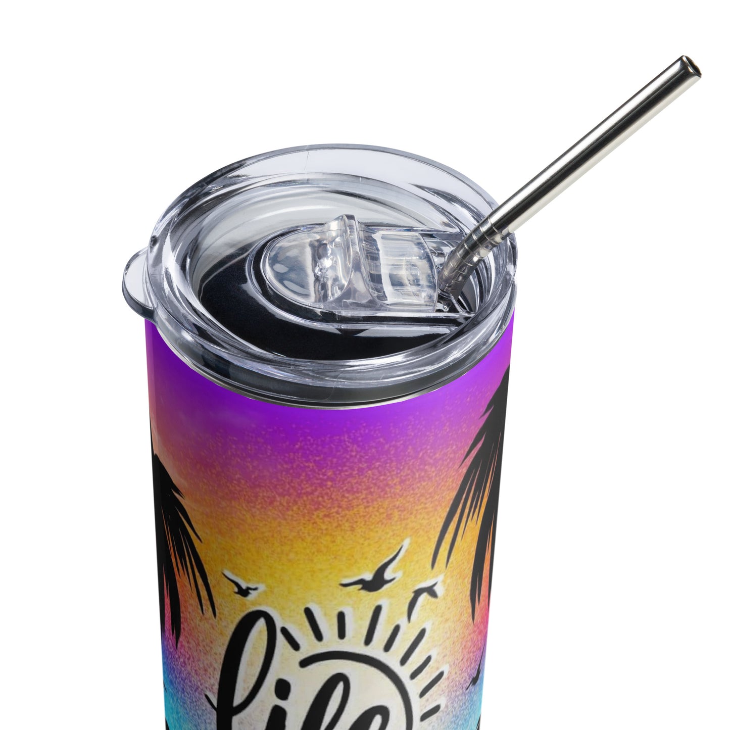 Lifes a Beach Tumbler