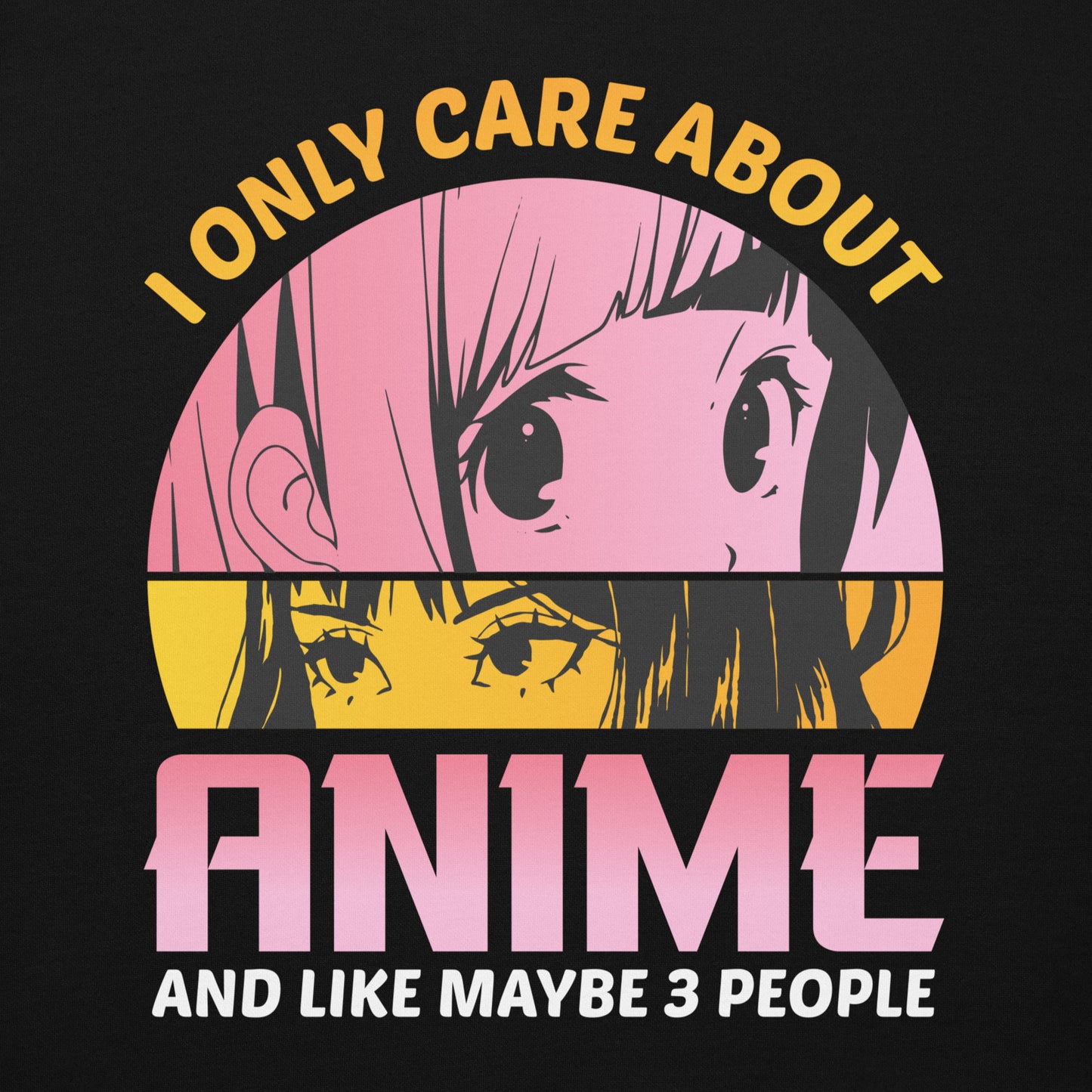 Only Care About Anime Hoodie