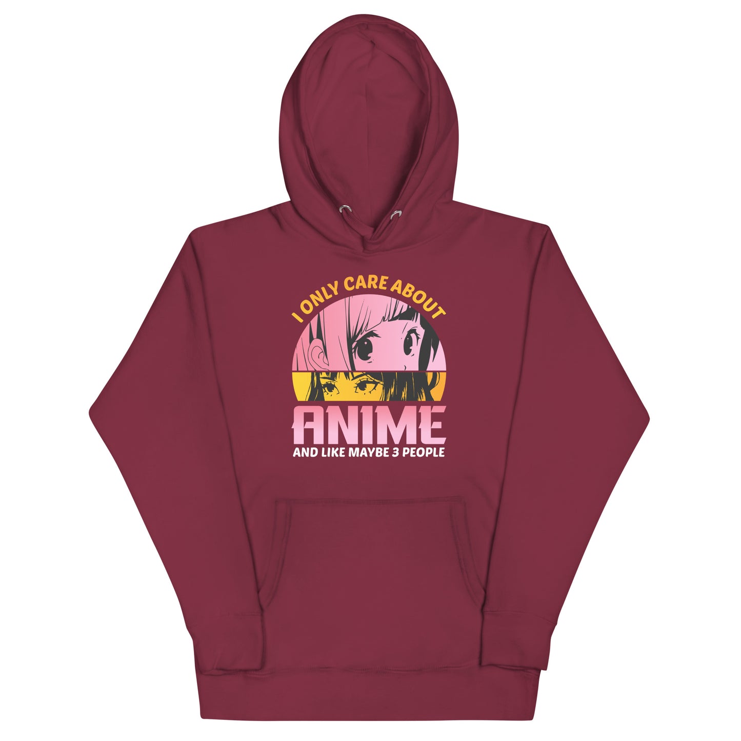 Only Care About Anime Hoodie