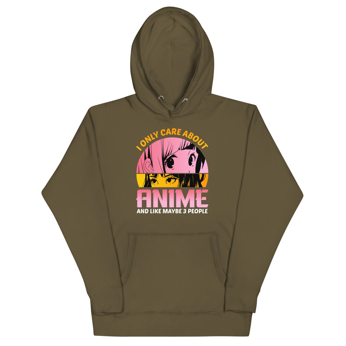 Only Care About Anime Hoodie