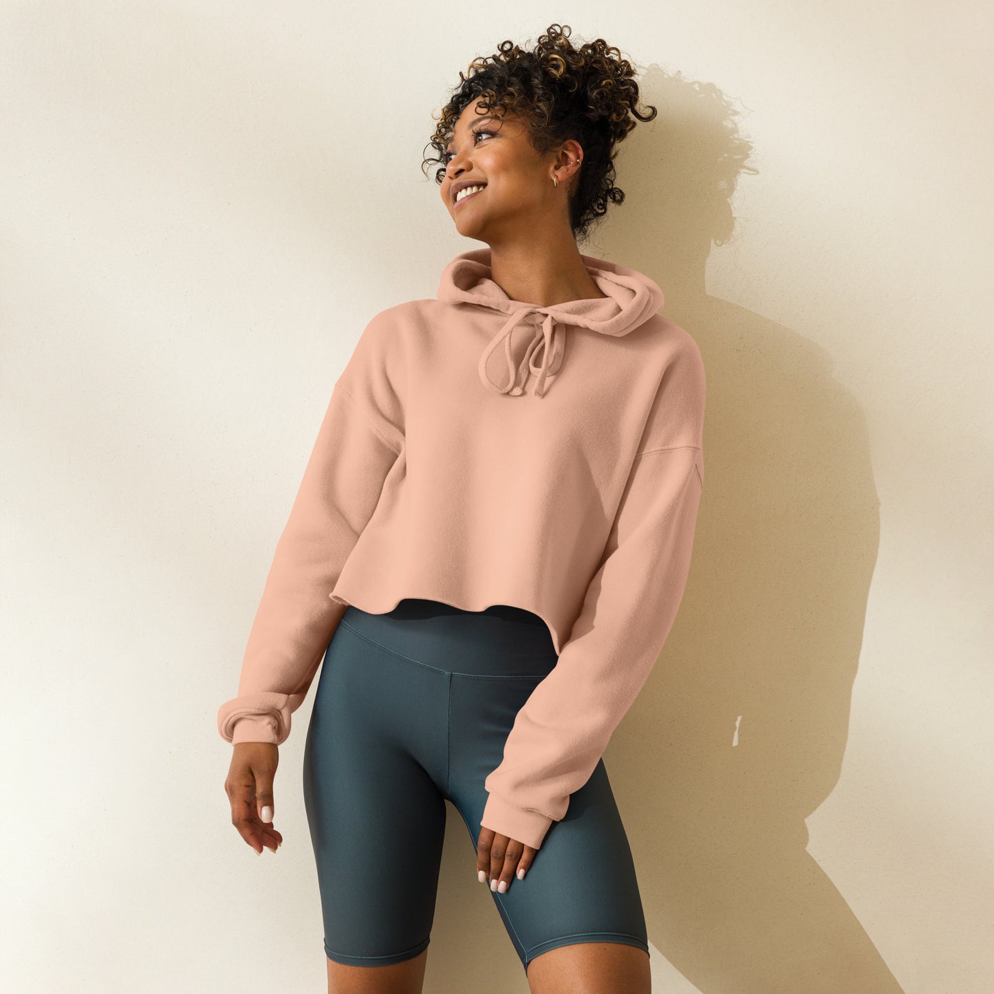 But God Crop Hoodie