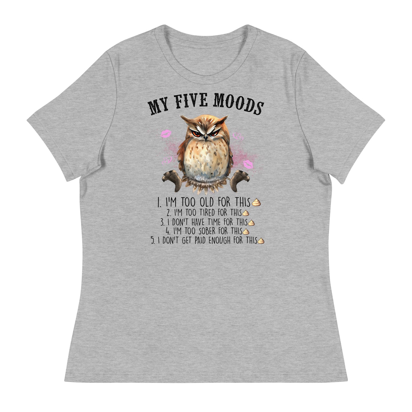 My Five Moods Relaxed T-Shirt