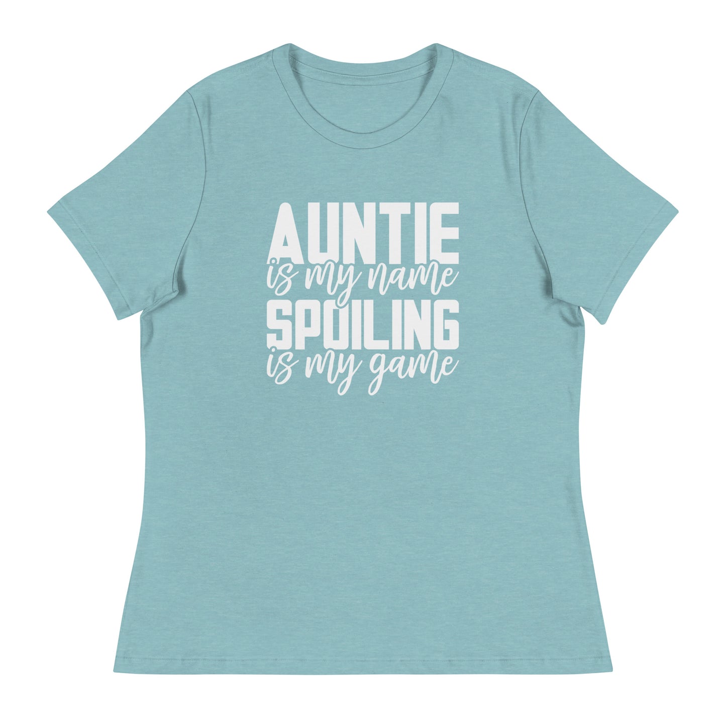 Auntie & Spoiling is my Game Relaxed T-Shirt