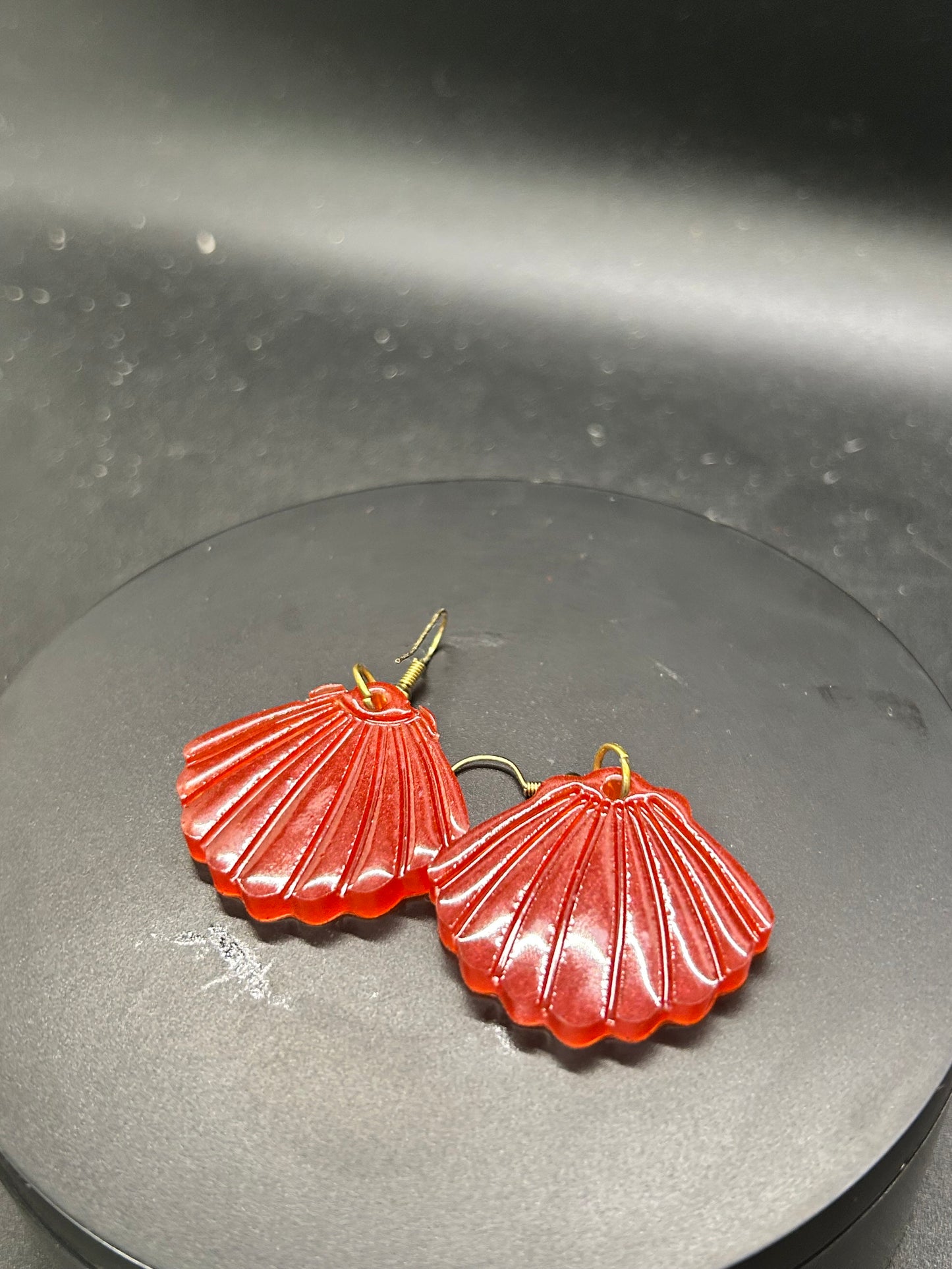 Seashell Resin Earring