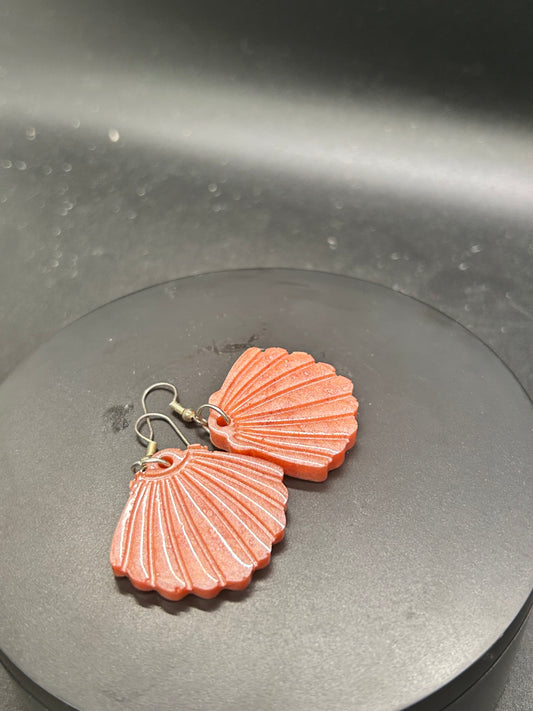 Seashell Resin Earring