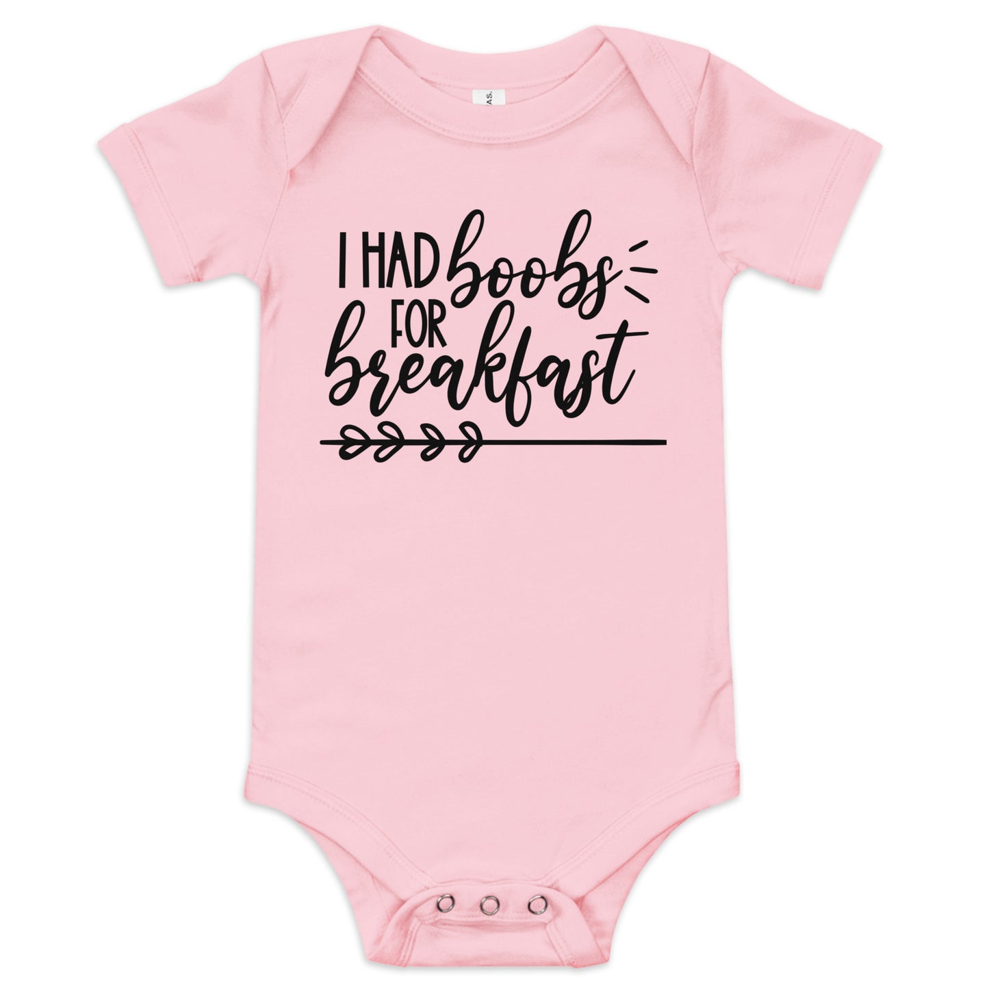 I Had Boobs For Breakfast Onesie