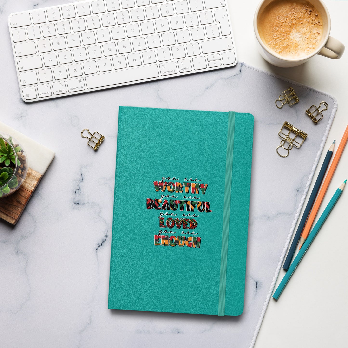 You Are Hardcover bound notebook