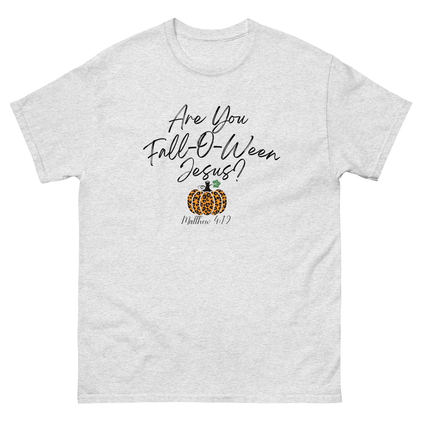 Falloween Jesus classic tee