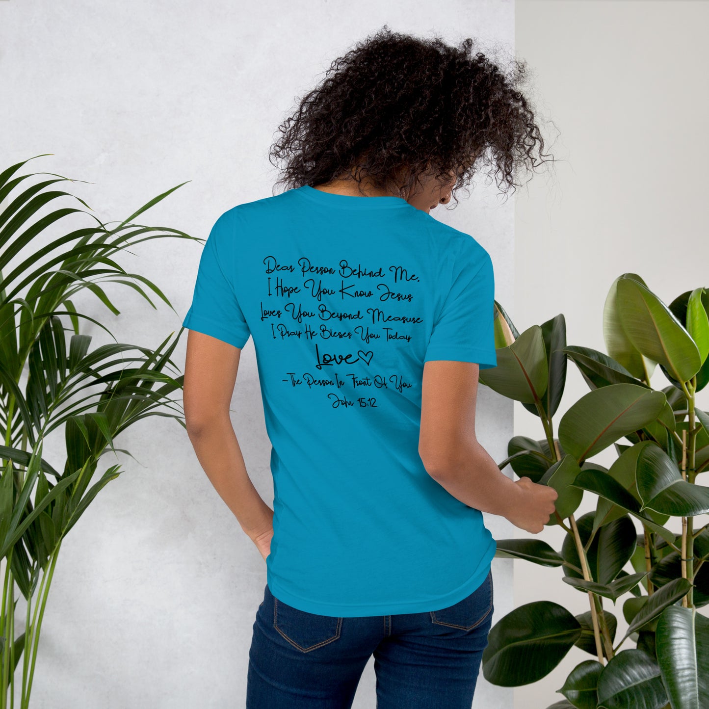 Person Behind Me Unisex T-Shirt