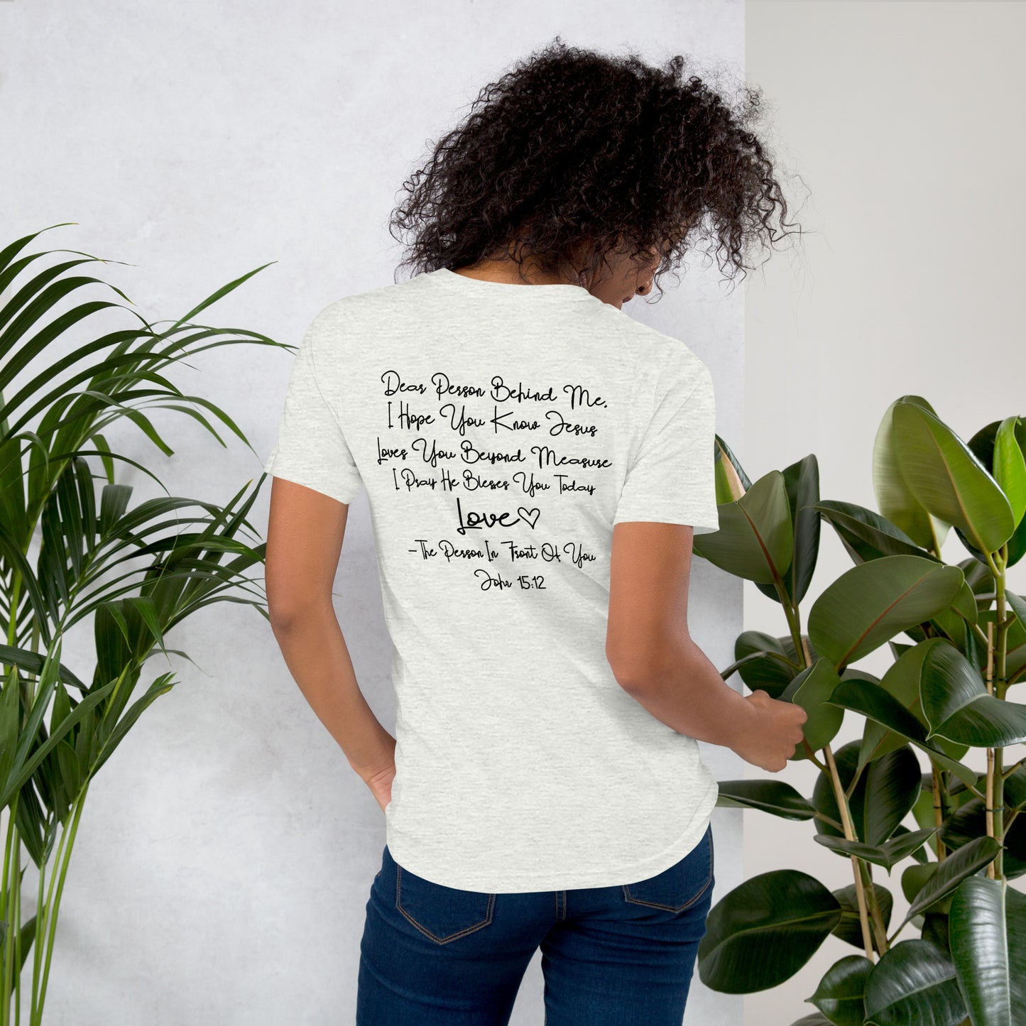 Person Behind Me Unisex T-Shirt