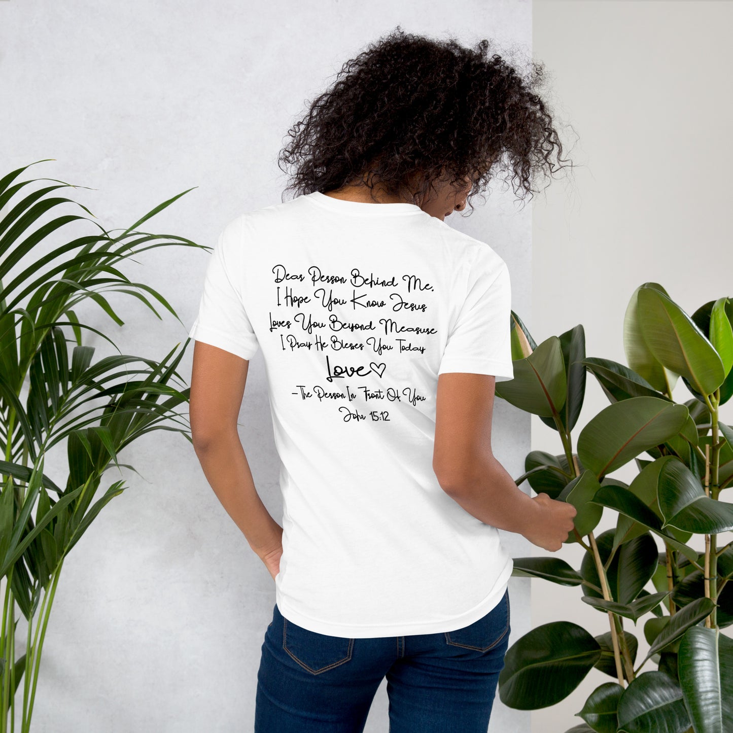 Person Behind Me Unisex T-Shirt