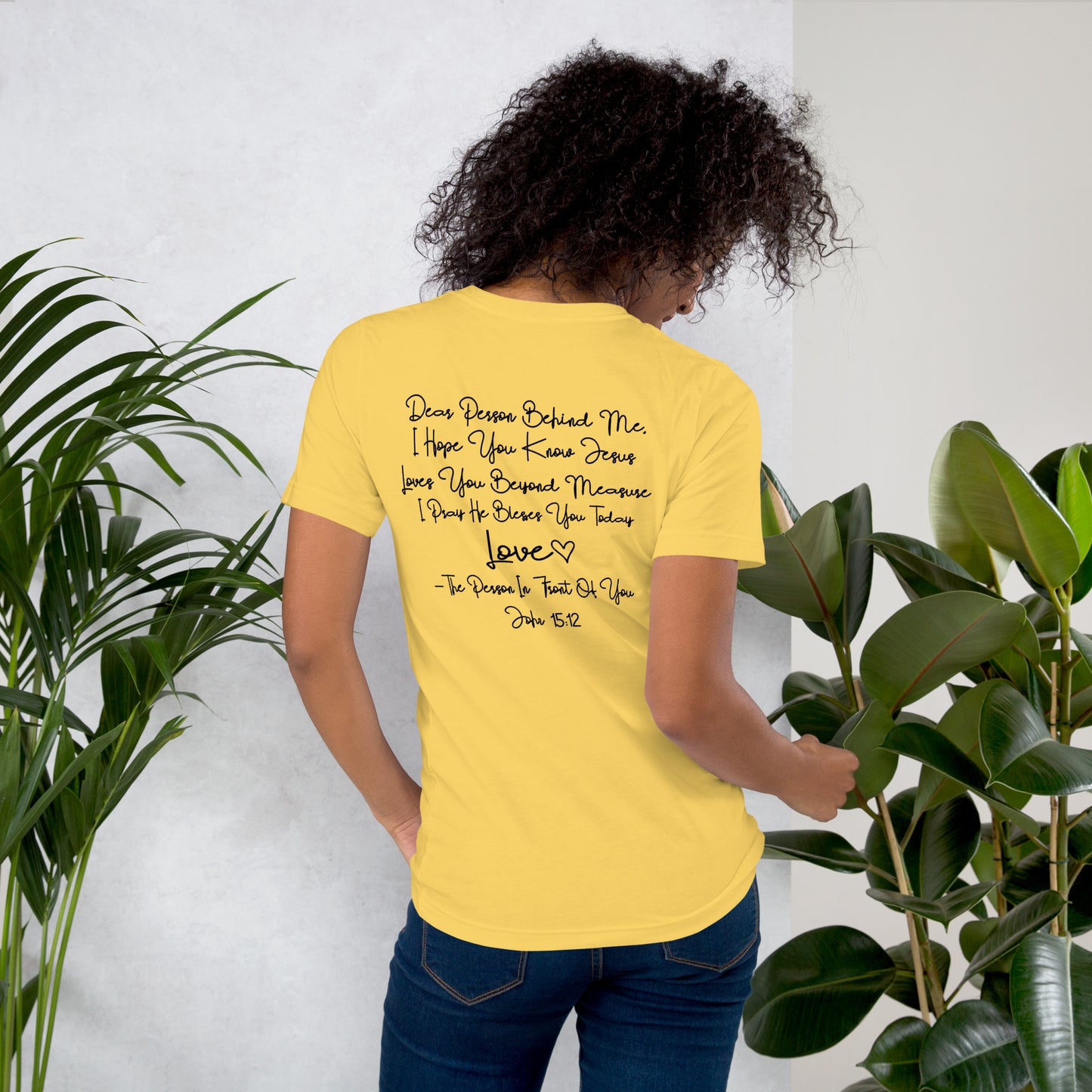 Person Behind Me Unisex T-Shirt