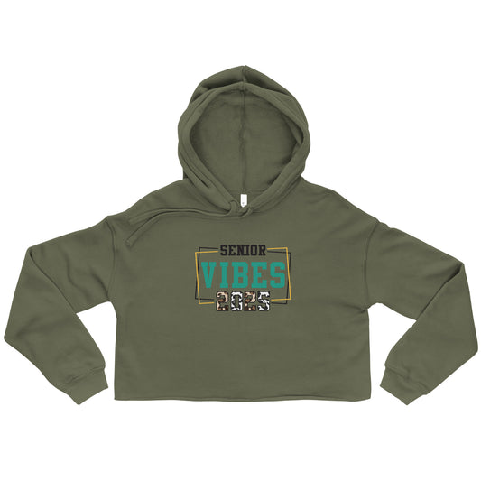 Senior Vibes Crop Hoodie