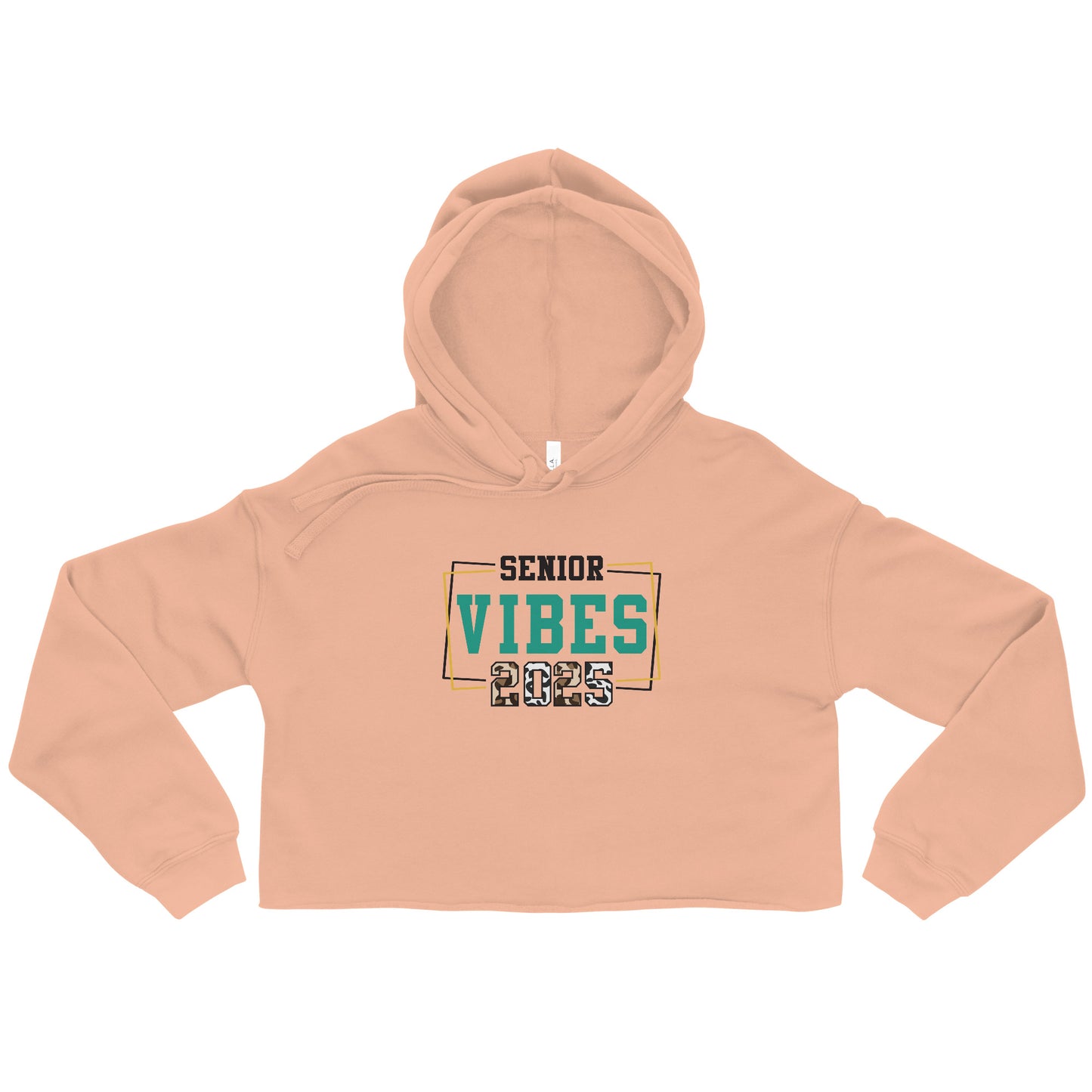 Senior Vibes Crop Hoodie