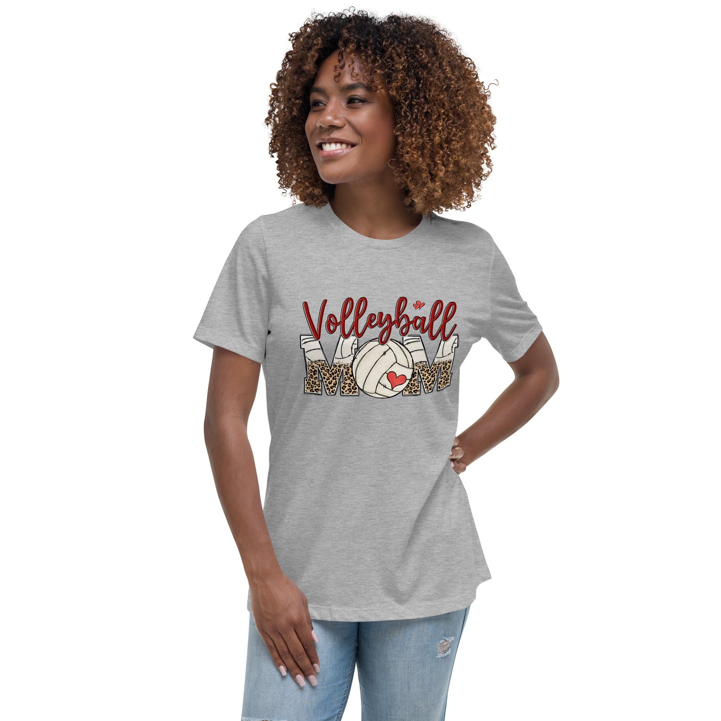 Volleyball Mom Relaxed T-Shirt