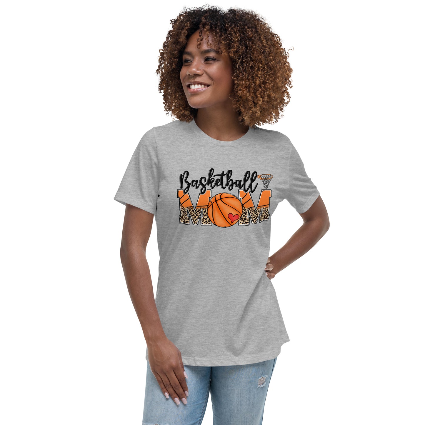 Basketball Mom  Relaxed T-Shirt