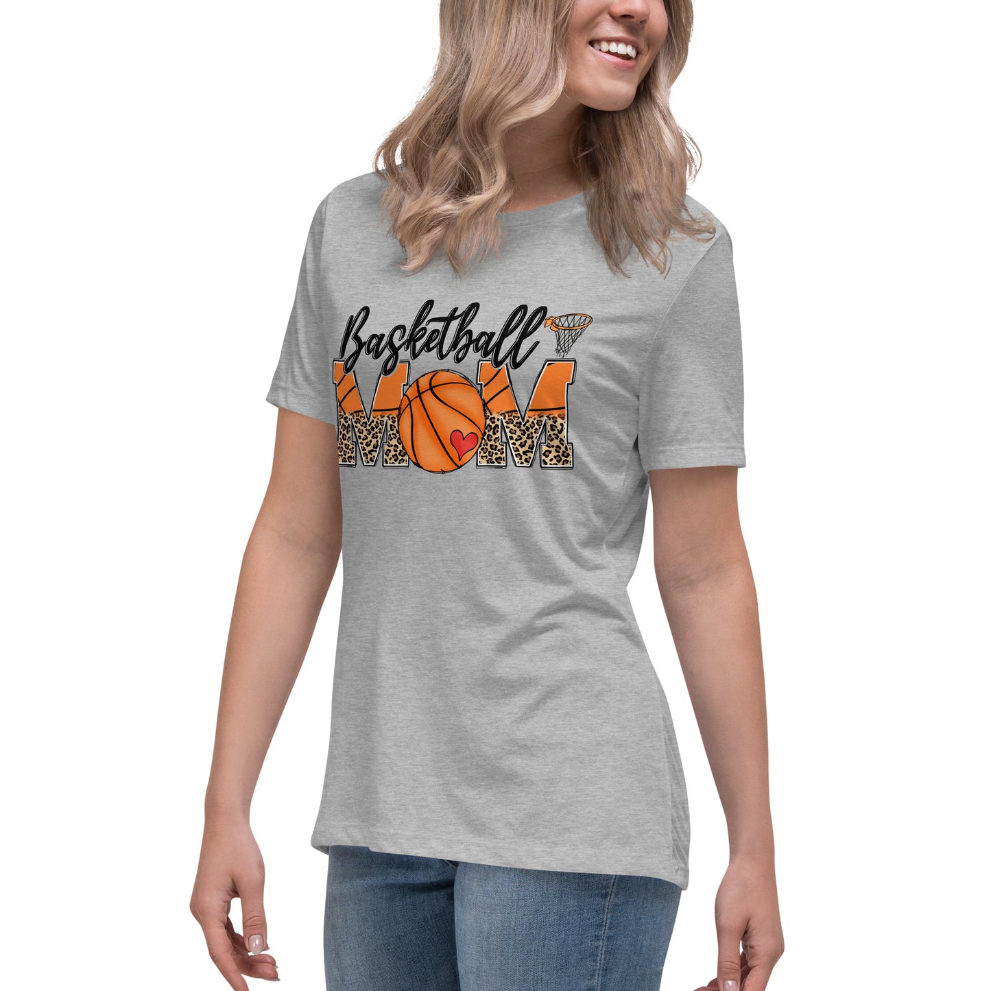 Basketball Mom  Relaxed T-Shirt