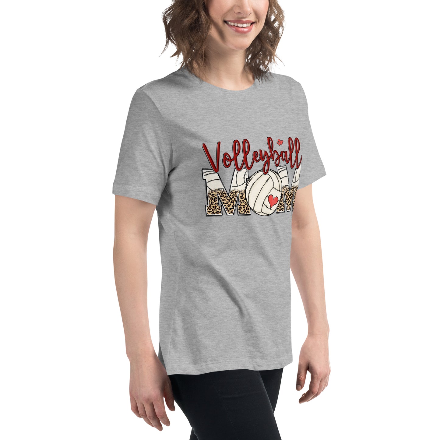 Volleyball Mom Relaxed T-Shirt