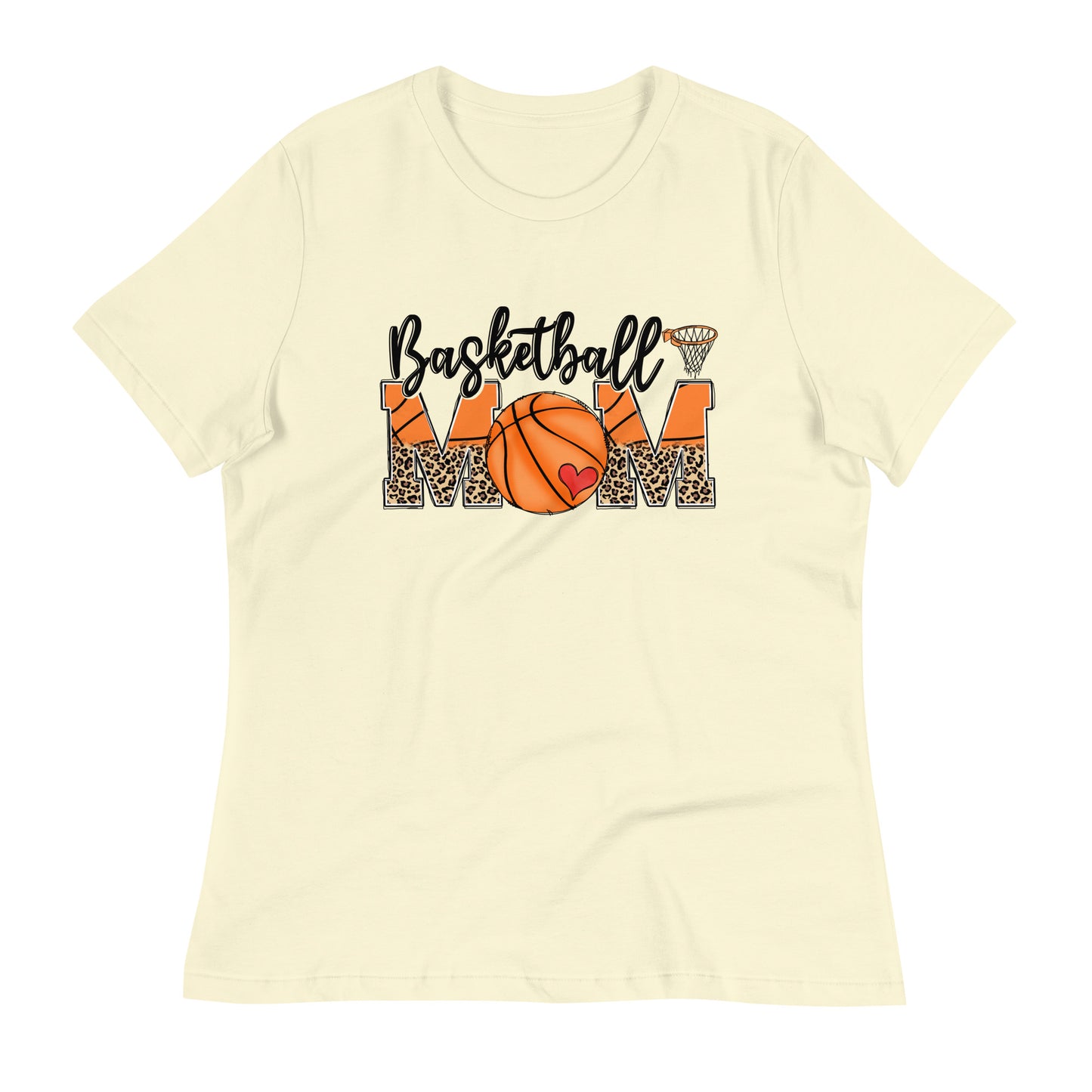 Basketball Mom  Relaxed T-Shirt