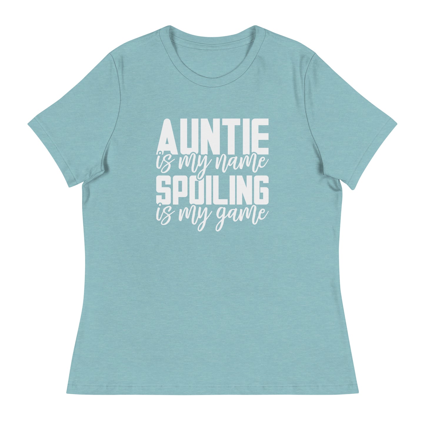 Auntie & Spoiling is my Game Relaxed T-Shirt