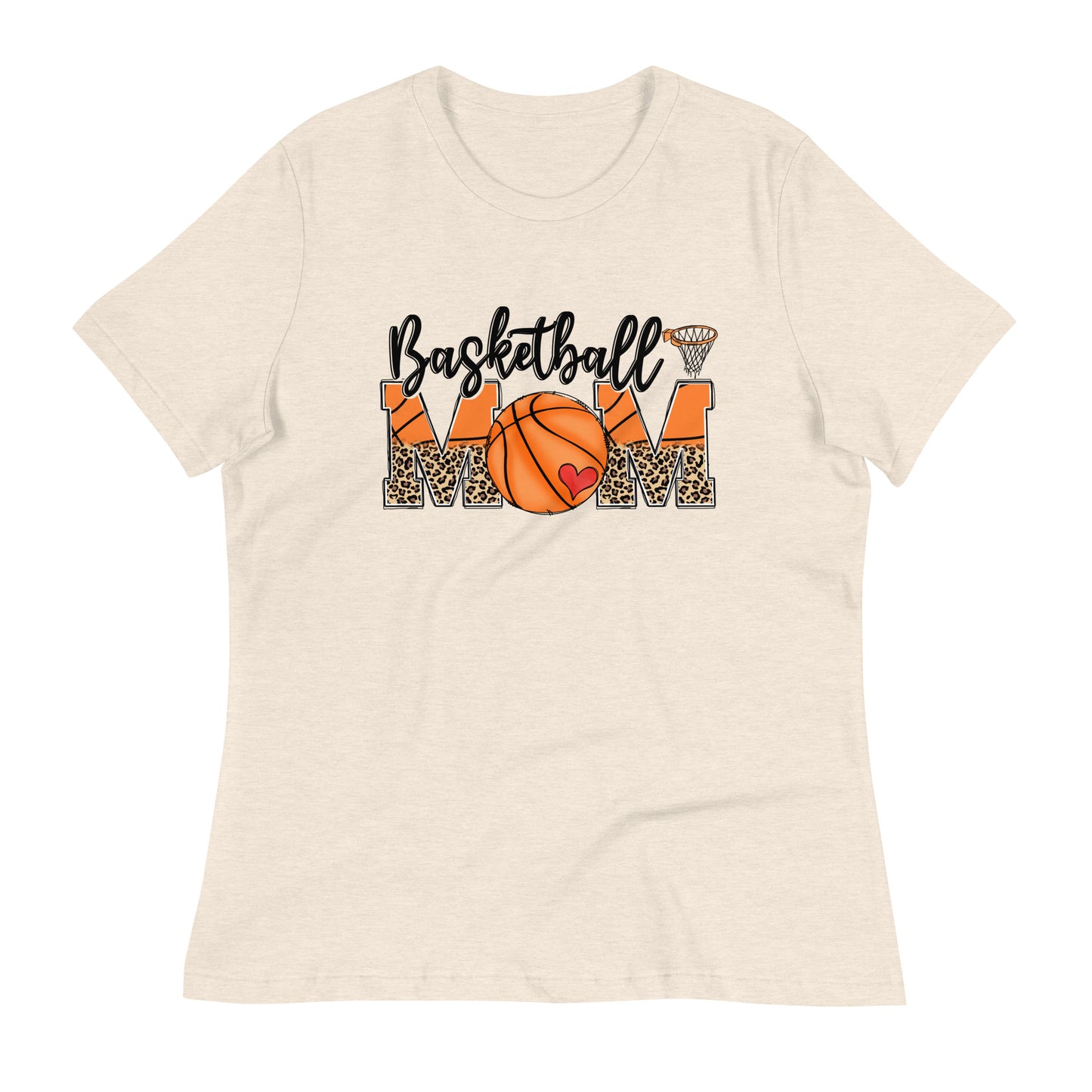 Basketball Mom  Relaxed T-Shirt