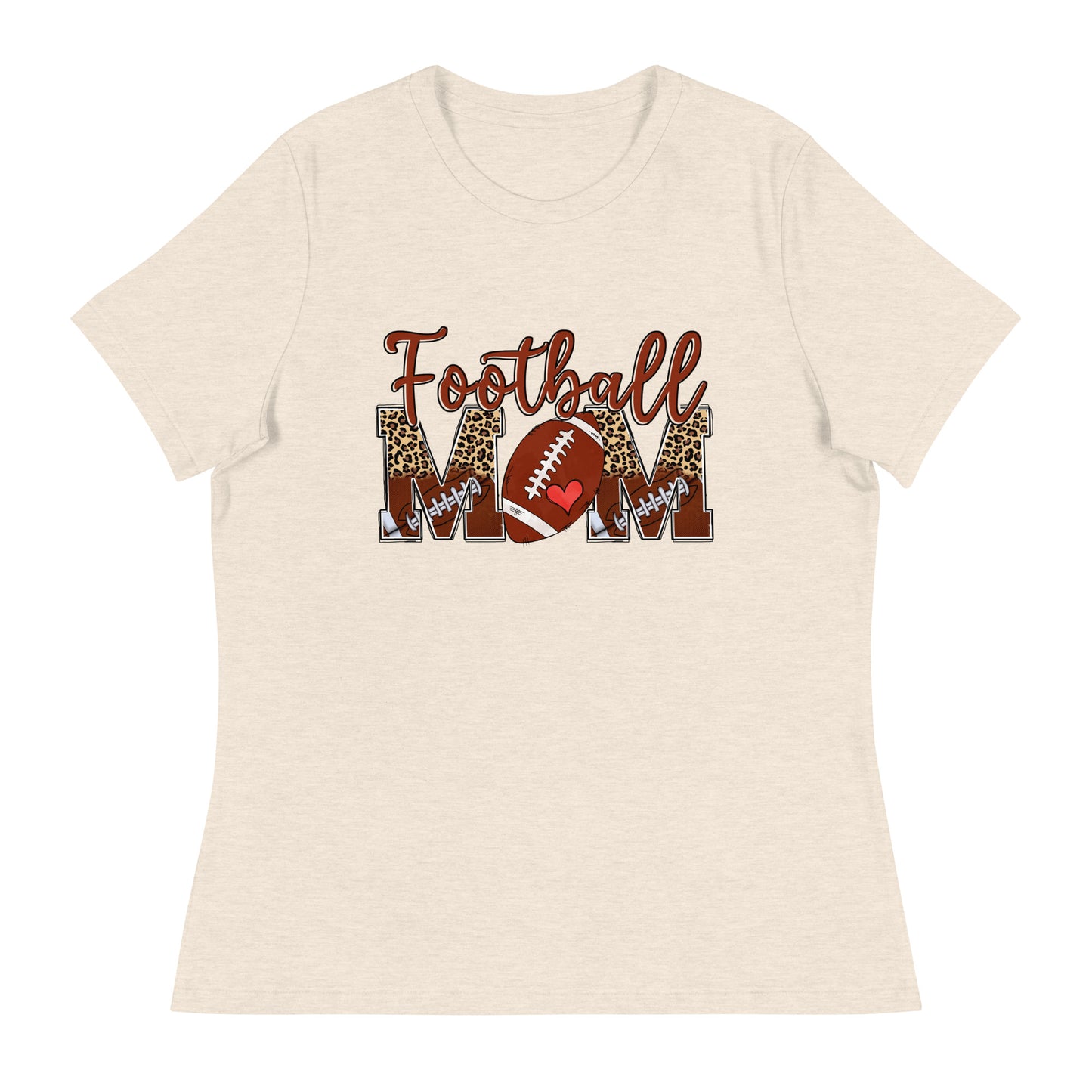 Football Mom Relaxed T-Shirt