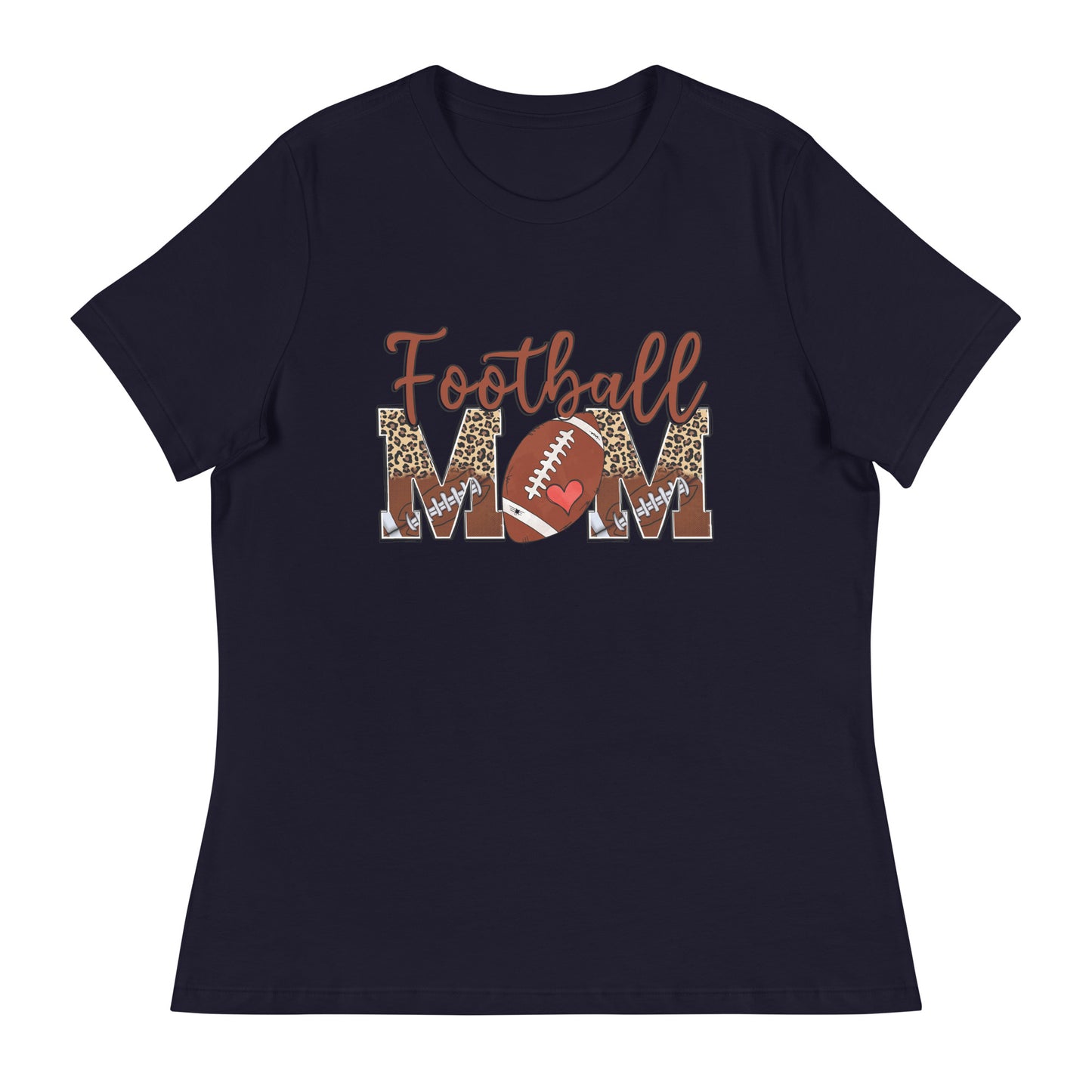 Football Mom Relaxed T-Shirt